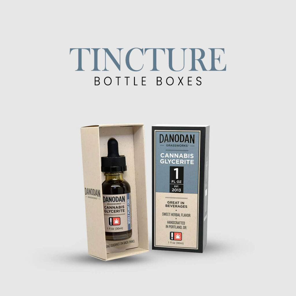 Custom Tincture Bottle Boxes